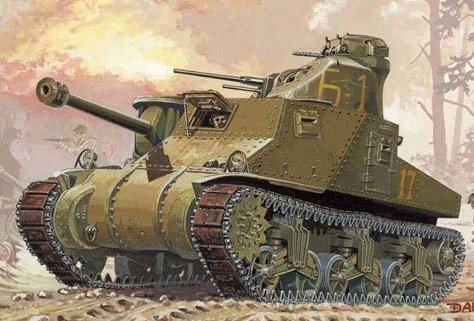 Mirage Hobby 72806 Medium Tank M3 Kursk Battle 1943 (1:72)