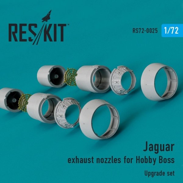 RESKIT RSU72-0025 Jaguar exhaust nozzles for Hobby Boss 1/72