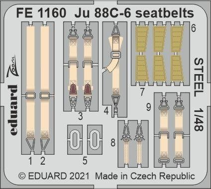 Eduard BIG49283 Ju 88C-6 ICM 1/48