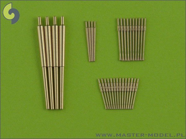 Master SM-350-061 German destroyer Z-39 (1945) - gun barrels set