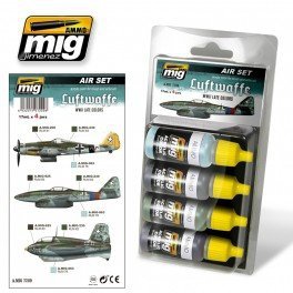 AMMO of Mig Jimenez 7209 LUFTWAFFE WWII LATE COLORS