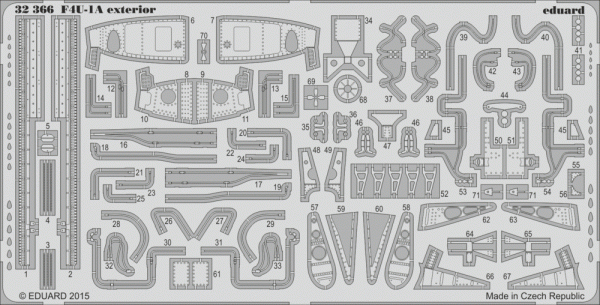 Eduard 32366 F4U-1A exterior 1/32 Tamiya