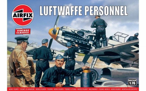 Airfix 00755V Luftwaffe Personnel 1/76