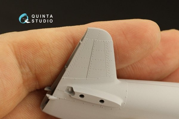 Quinta Studio QP48013 Yak-9D Exterior set (Zvezda) 1/48