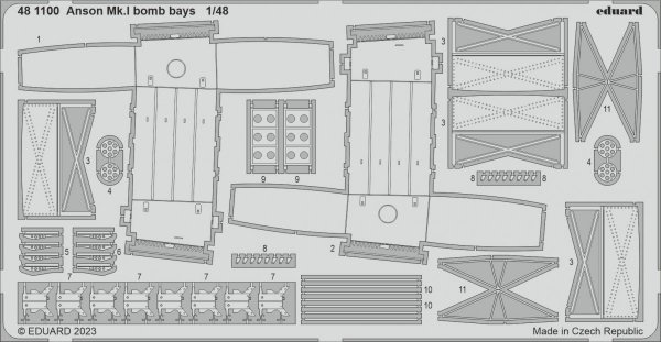 Eduard 481100 Anson Mk. I bomb bays AIRFIX 1/48