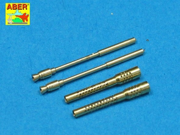 Aber A32006 Set of 2 barrels for German 13mm aircraft machine guns MG 131 (middle type) (1:32)