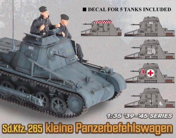 Dragon 6218 Sd.Kfz.265 kleiner Panzerbefehlswagen (1:35)