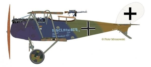 Mirage-Hobby 481403 HALBERSTADT CL.IV Wojna Polsko-Sowiecka / Siły okupacyjne RAF 1919 1/48