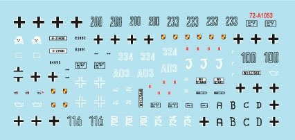 Star Decals 72-A1053 Balkan WW2 # 3. 1/72