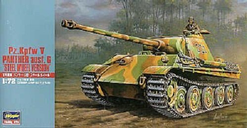 Hasegawa MT37 German Panther Ausf G with Steel Wheels (1:72)