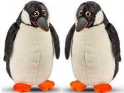 Pingwinki Stojące Przytulanki Maskotki zestaw 32cm