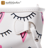 Damen Handtasche mit Wimpern-Muster