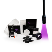 UV Wimpernverlängerung Starter-Set – mit schwarzer Lampe 