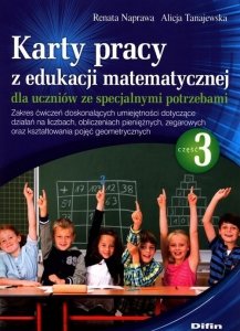 Karty pracy z edukacji matematycznej dla uczniów ze specjalnymi potrzebami Część 3