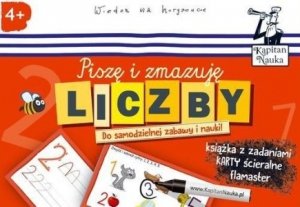 Kapitan Nauka Liczby Piszę i zmazuję Wiek 4 +