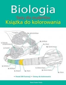 Biologia Testy dla studentów Książka do kolorowania