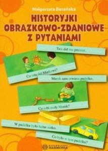 Historyjki obrazkowo-zdaniowe z pytaniami