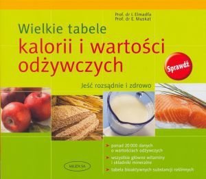 Wielkie tabele kalorii i wartości odżywczych Jeść rozsądnie i zdrowo