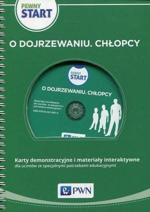 O dojrzewaniu Chłopcy Karty demonstracyjne i materiały interaktywne + CD dla uczniów ze specjalnymi potrzebami edukacyjnymi