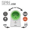 Listwa zasilająca Ever SPIN USB