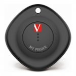 Lokalizator Verbatim My Finder MYF-02 Bluetooth NFC do Apple dwupak biały/czarny