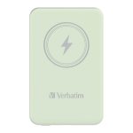 OUTLET: Powerbank Verbatim Charge 'n' Go Magnetic Wireless 10000mAh USB-C PD 3.0 Green - OTW OPAK