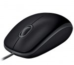 OUTLET: Mysz przewodowa Logitech B110 Silent optyczna czarna - OTW OPAK