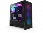 OUTLET: Obudowa NZXT H5 Flow RGB (2024) Midi Tower z oknem Czarna - USZ OPAK