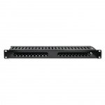 Organizer kabli QOLTEC do szaf RACK 19" | 24 porty | 1U
