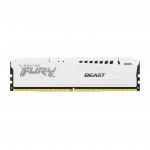 Pamięć DDR5 Kingston FURY Beast 16GB (1x16GB) 6400MHz CL32 1,4V White EXPO