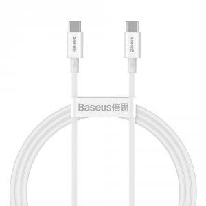 Kabel przewód USB-C PD 2.0 100cm Baseus Superior CATYS-B02 Quick Charge 3.0 5A z obsługą szybkiego ładowania 100W