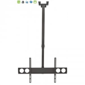 Uchwyt sufitowy Manhattan 37&quot;-70&quot;, 50kg regulowany