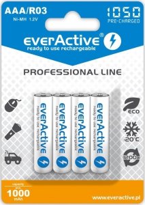 Akumulatorki AAA/R03 everActive Professional Line 1050 mAh 4 sztuki