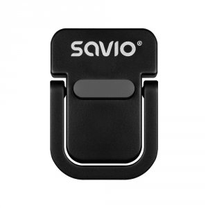 Stopki do laptopa SAVIO PB-04, czarne