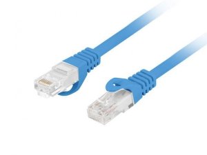 Patchcord Lanberg UTP kat.6 2m LSZH CU fluke passed niebieski
