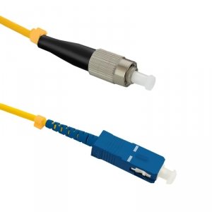 Patchcord Światłowodowy Qoltec FC/UPC-SC/UPC SM 9/125 G652D 0,5m