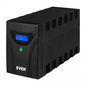 Zasilacz awaryjny UPS Ever Line-Interactive EASYLINE 1200 AVR 2xSCH USB RJ-11 LCD Bl