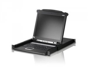 Konsola LCD 17&quot; KVM ATEN CL1008M-ATA 8-port. z kompletem kabli