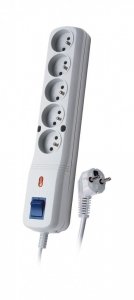 Listwa zasilająca Lestar LF-530WA 5+ 1,5m czarna