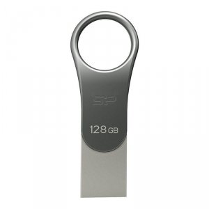 Pendrive Silicon Power Mobile C80 128GB USB 3.0 / USB-C + Type C Metal
