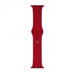 Pasek Beline do Apple Watch 38/40/41mm Silicone czerwony