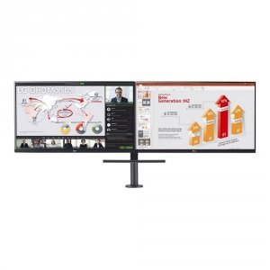 Monitor LG 27&quot; 27QP88DP-BS QHD Ergo Dual HDMI 2xDP VGA DVI-D USB-C