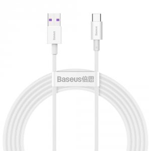 Kabel przewód USB - USB-C / Typ-C 200cm Baseus Superior CATYS-A02 z obsługą szybkiego ładowania 66W