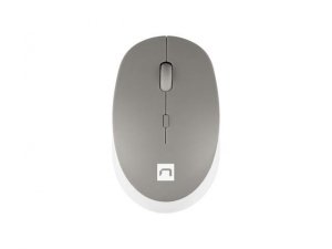 Mysz bezprzewodowa Natec Harrier 2 bluetooth 5.1 1600 DPI z cichym klikiem biało-szara