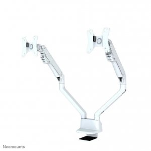 Uchwyt biurkowy do ekranów Neomounts FPMA-D750DWHITE2 8 kg bialy max VESA 100x100