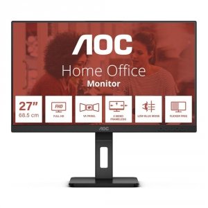 OUTLET: Monitor AOC 27" 27E3QAF HDMI DP VGA głośniki 2x2W - USZ OPAK