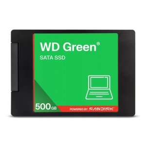 WD Green™ SATA SSD 2,5"/7 mm POWERED BY SANDISK 500 GB