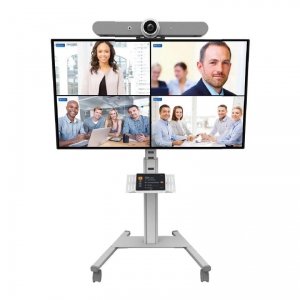 Wózek mobilny do ekranów Neomounts FL50S-825WH1 37"-75" 70kg max VESA 600x400 biały