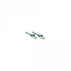 PatchCord 100% miedź Intellinet Cat.5e S/FTP, 3m, zielony
