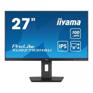 Monitor iiyama 27&quot; ProLite XUB2793HSU-B6 IPS 100Hz HDMI DP 2xUSB-A USB-B głośniki